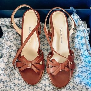 Sarah Flint Mirjana Wedge 80 7.5 Valentino